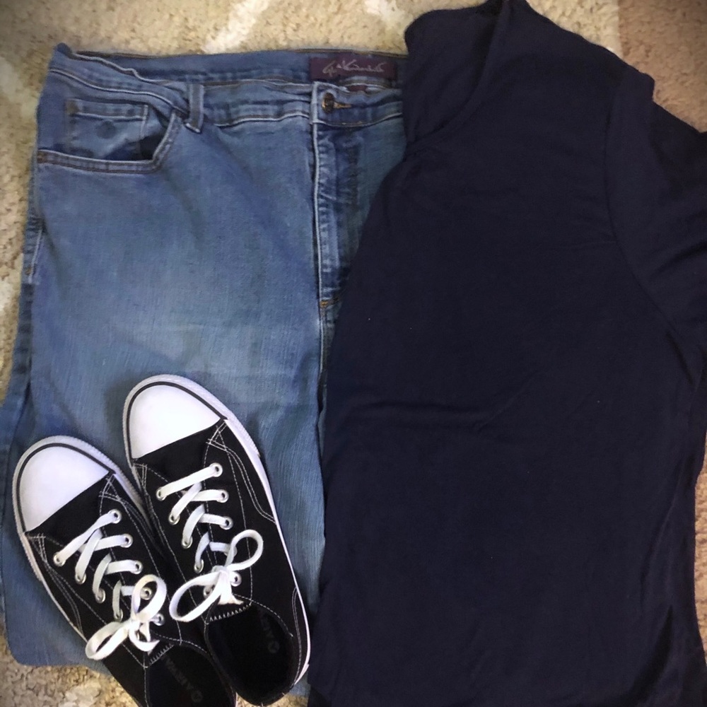 Just My Size | Blue Blouse